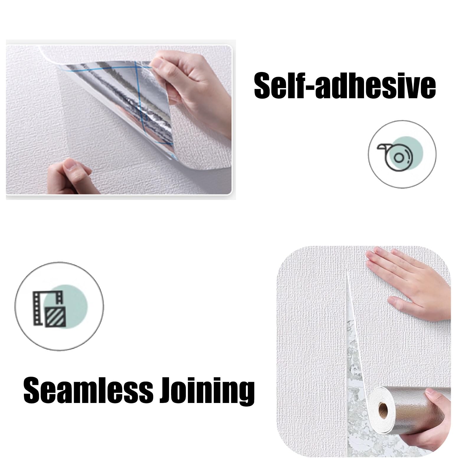Ceiling tiles, suspended ceiling tiles Ceiling til Samoprzylepne, wodoodporne płytki ścienne i sufitowe z PVC 3D, szerokość 50 cm, różne rozmiary(L 20M)