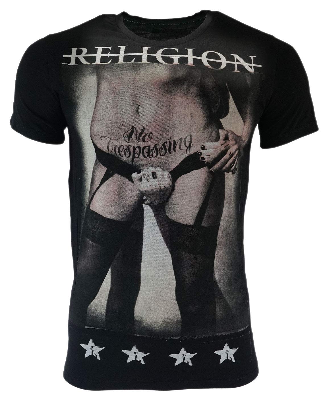 Religion Camiseta para hombre No TRESPASSING