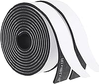 Vista 16 de Cinta aislante de espuma autoadhesiva Storystore, 2 pulgadas x 3/8 pulgadas x 6,5 pies, resistente a la intemperie para puertas y ventanas, sello