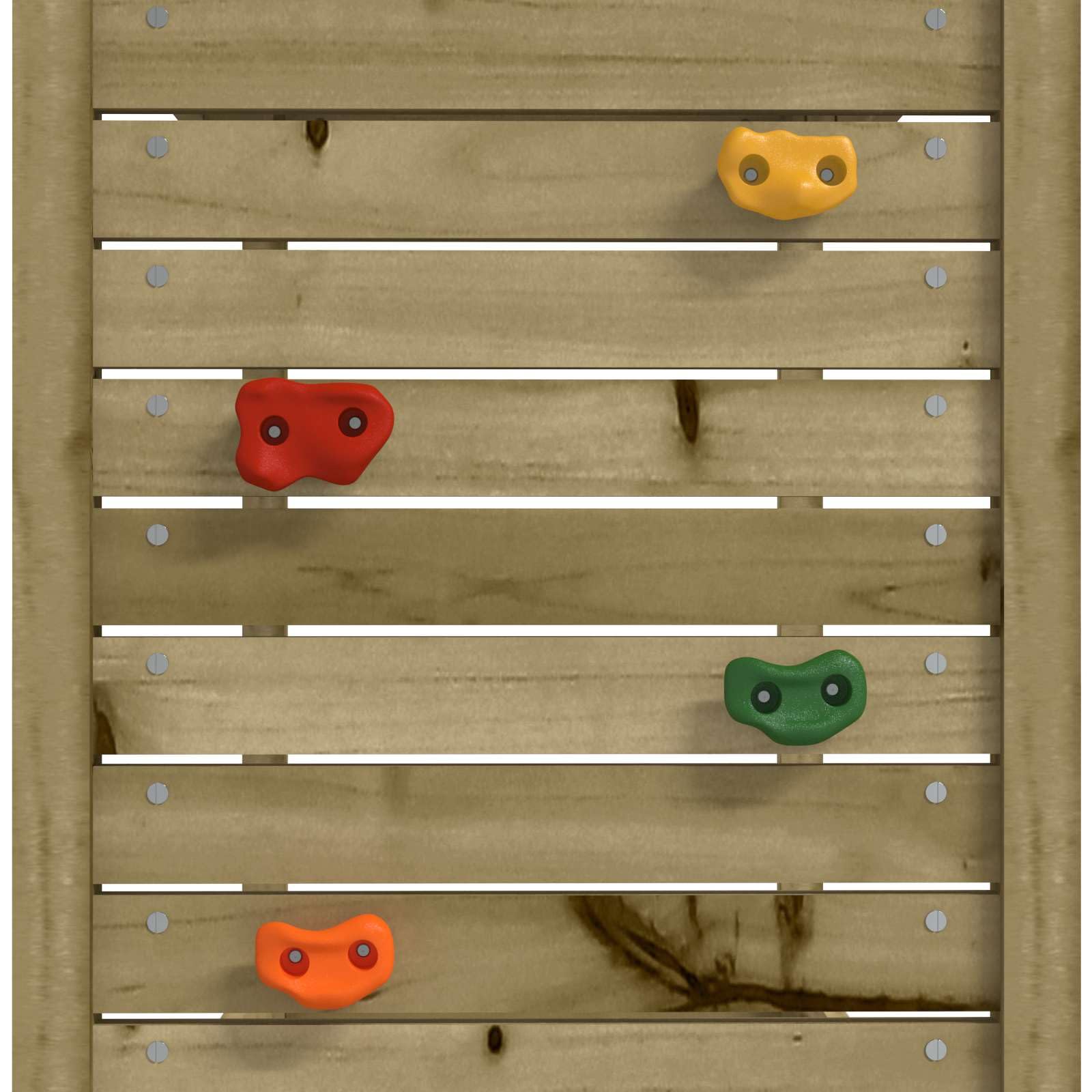 Brązowa wieża do zabawy z litego impregnowanego drewna, 53 x 110,5 x 214 cm, ze zjeżdżalnią, huśtawką, rusztowaniem do wspinaczki do ogrodu, na taras, plac zabaw, ruch i przygodę