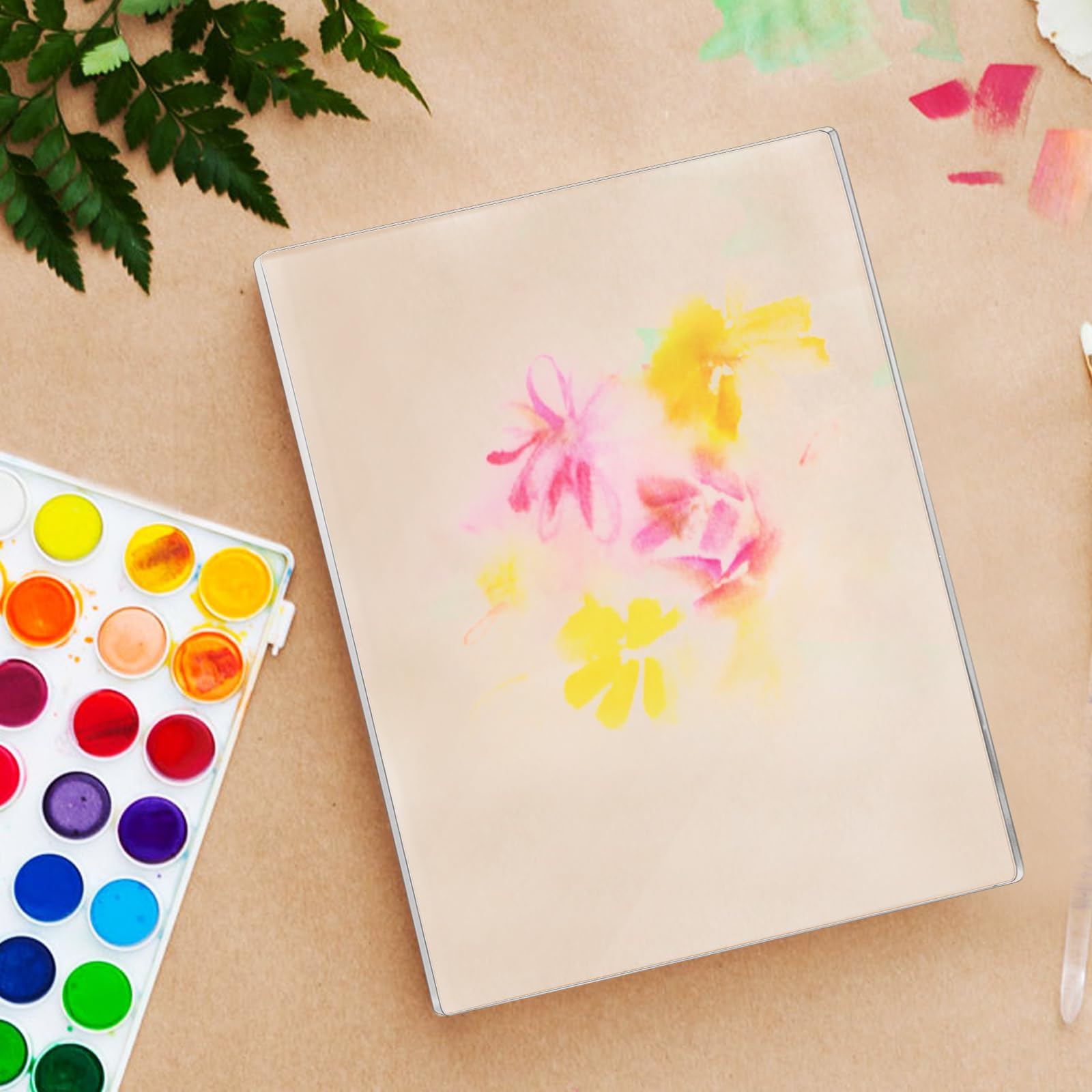 Gel-Druckplatte A3 Wiederverwendbare Klare Druckplatte Für Scrapbooking Monoprinting Mixed-Media Kunstprojekte Leicht Zu Reinigen