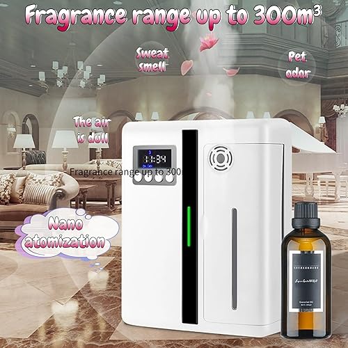 Miniatura 6 de Difusor de aroma, difusor de aromaterapia Bluetooth para el hogar, difusor inteligente de aroma de aire con cabezal atomizador desmontable para el
