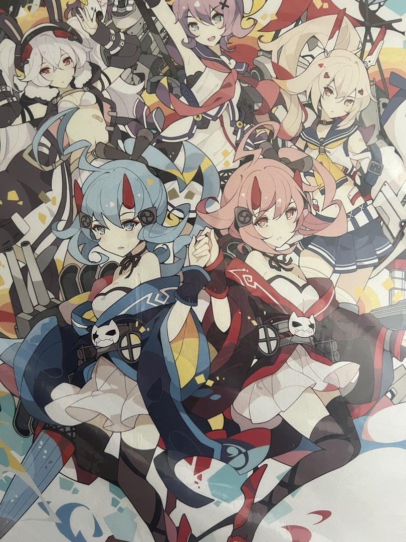 アズールレーン 鈴谷 2周年　B1原画　複製原画　版画　ジークレー　momi Amazon.co.jp: アズールレーン2周年記念複製原画 : ホビー