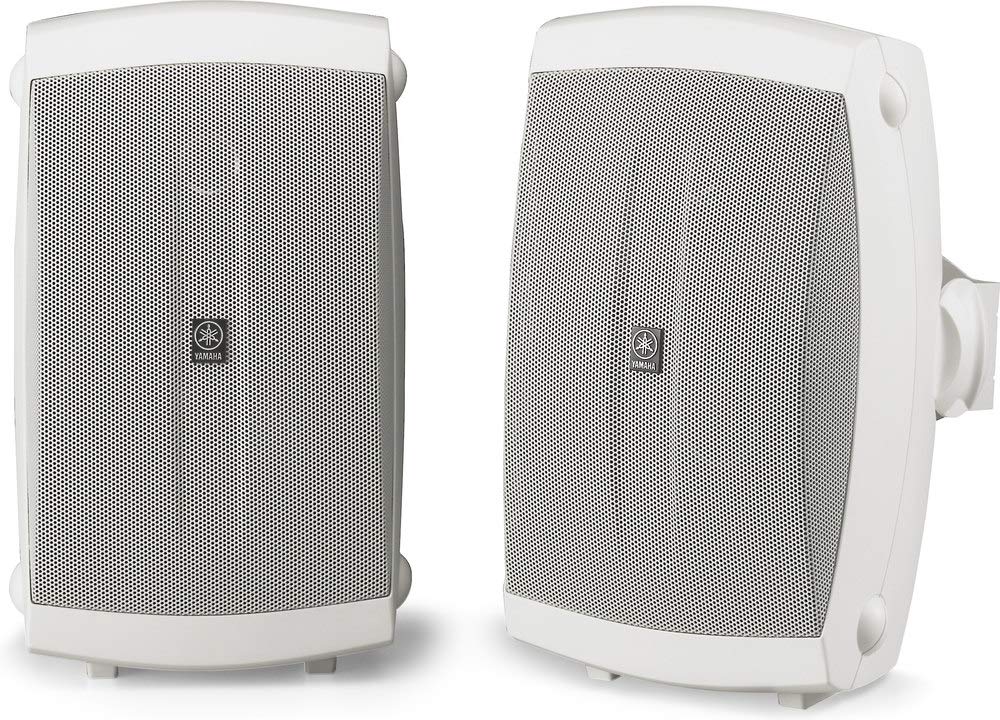 Yamaha Audio NS-AW150W 2-Way Indoor/Outdoor Speakers (Pair, White)