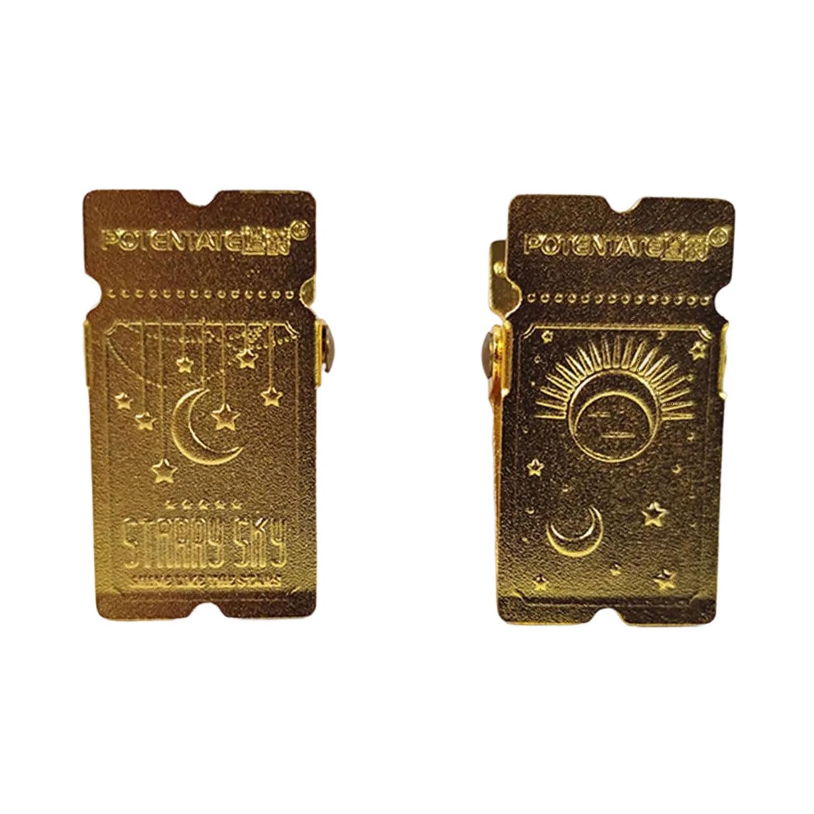 RGYBAO Vintage Scrapbooking Clip Journal Page Clips Metal Binder Clips for Journaling Organizing File Journal Picture