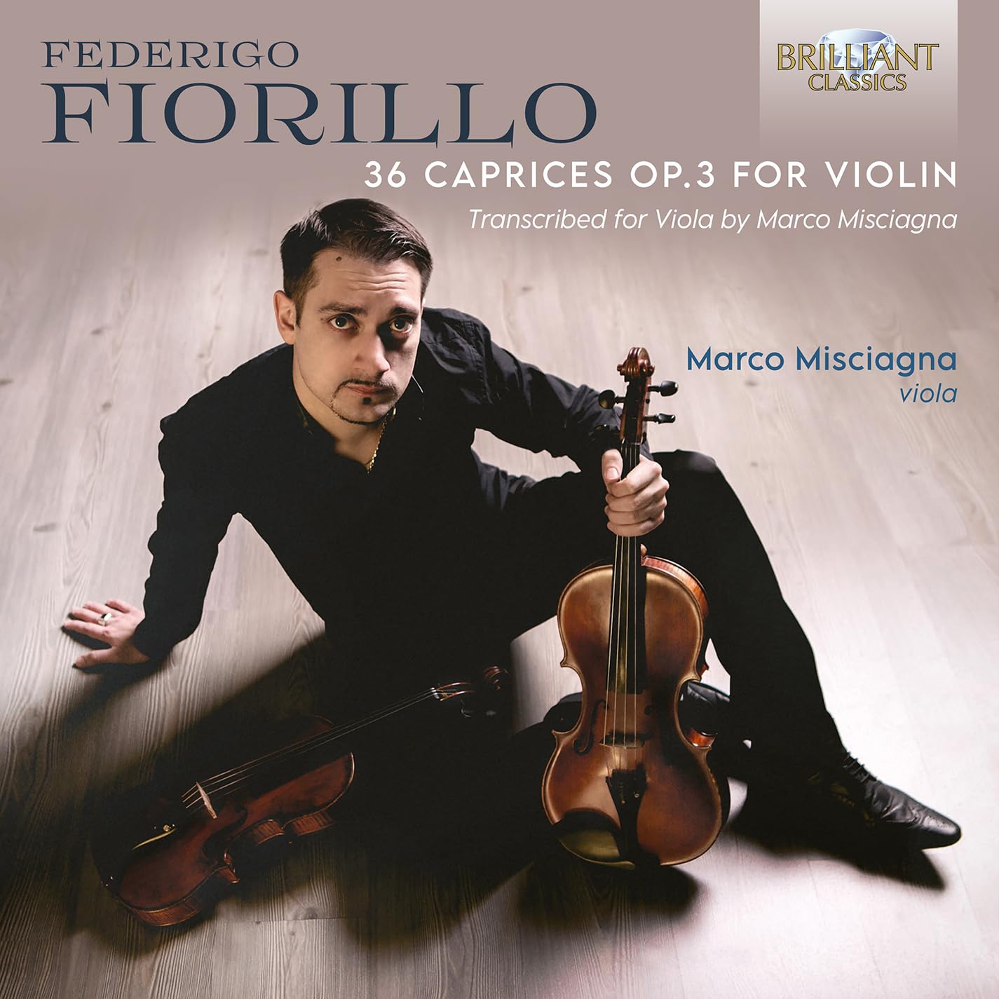 Fiorillo: 36 Caprices Op.3 for Violin, transcribed for viola by Marco Masciagni