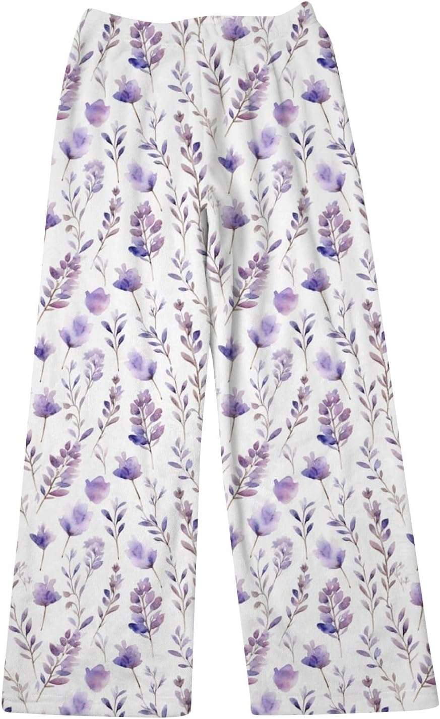 Pantalon Pyjama Flanelle Chaud Pour Femmes - Confort Doux Automne Hiver