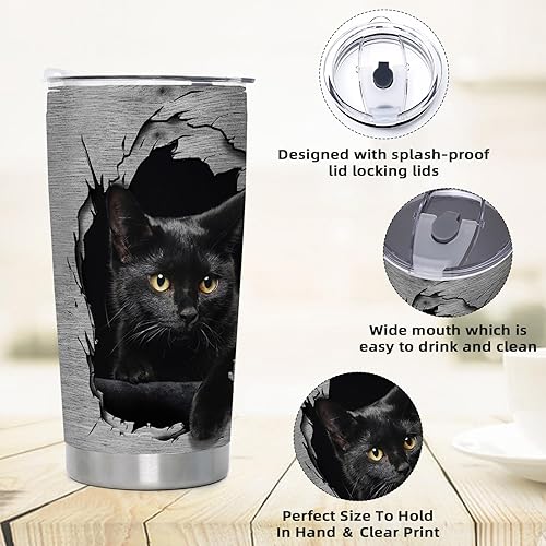 Miniatura 9 de Vaso de perro de pastor alemán con aislamiento al vacío, taza de viaje para café, regalo para papá, mamá de perro, amantes de los perros, taza con