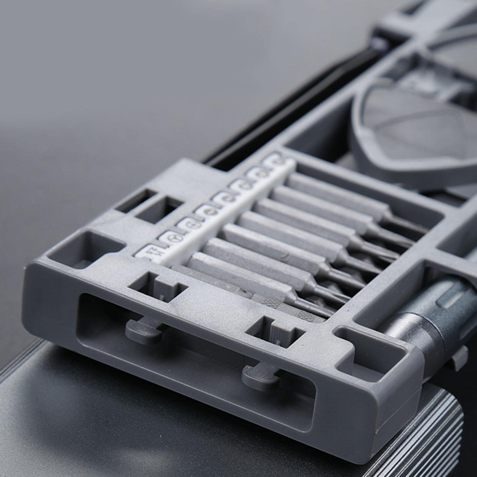 Tiny Store 24 Bits Screwdriver Set Hand Tools S2 Alloy Steel for Cameras Electronics (73023615TS)