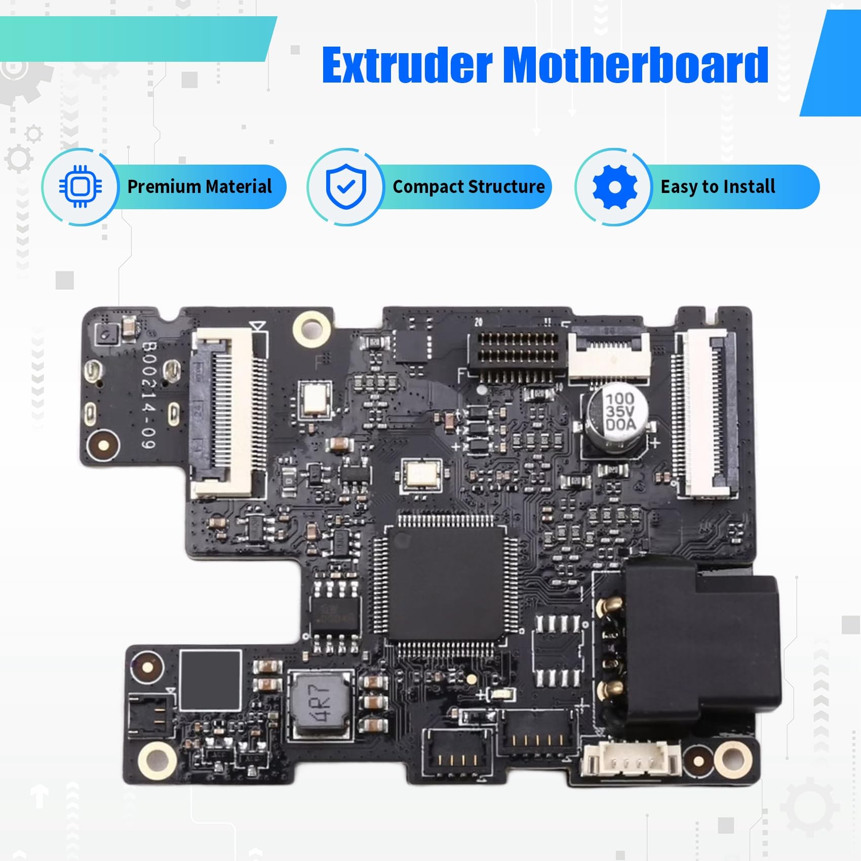 Carte Mère pour Extrudeuse TuoZhu H2S (Carte TH) - Accessoires pour Imprimante 3D