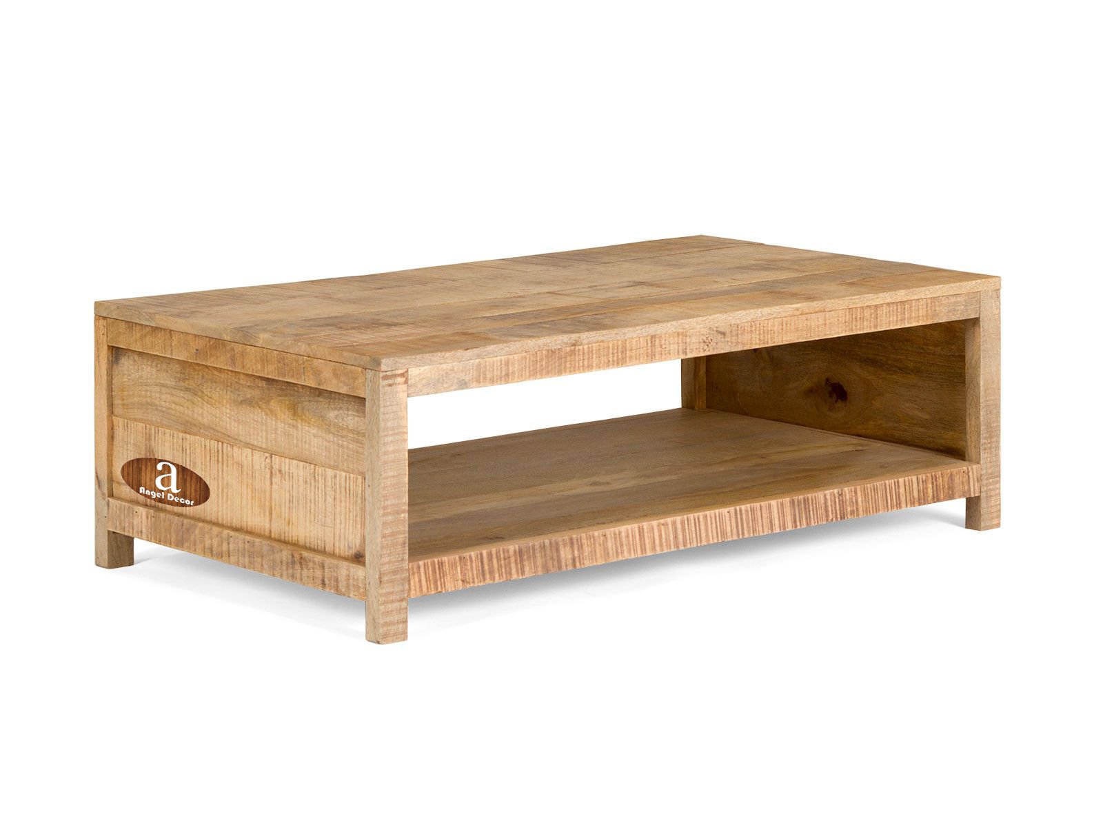 Buy Angel Epsilon Coffee Table TV Unit Mango Wood Roughened