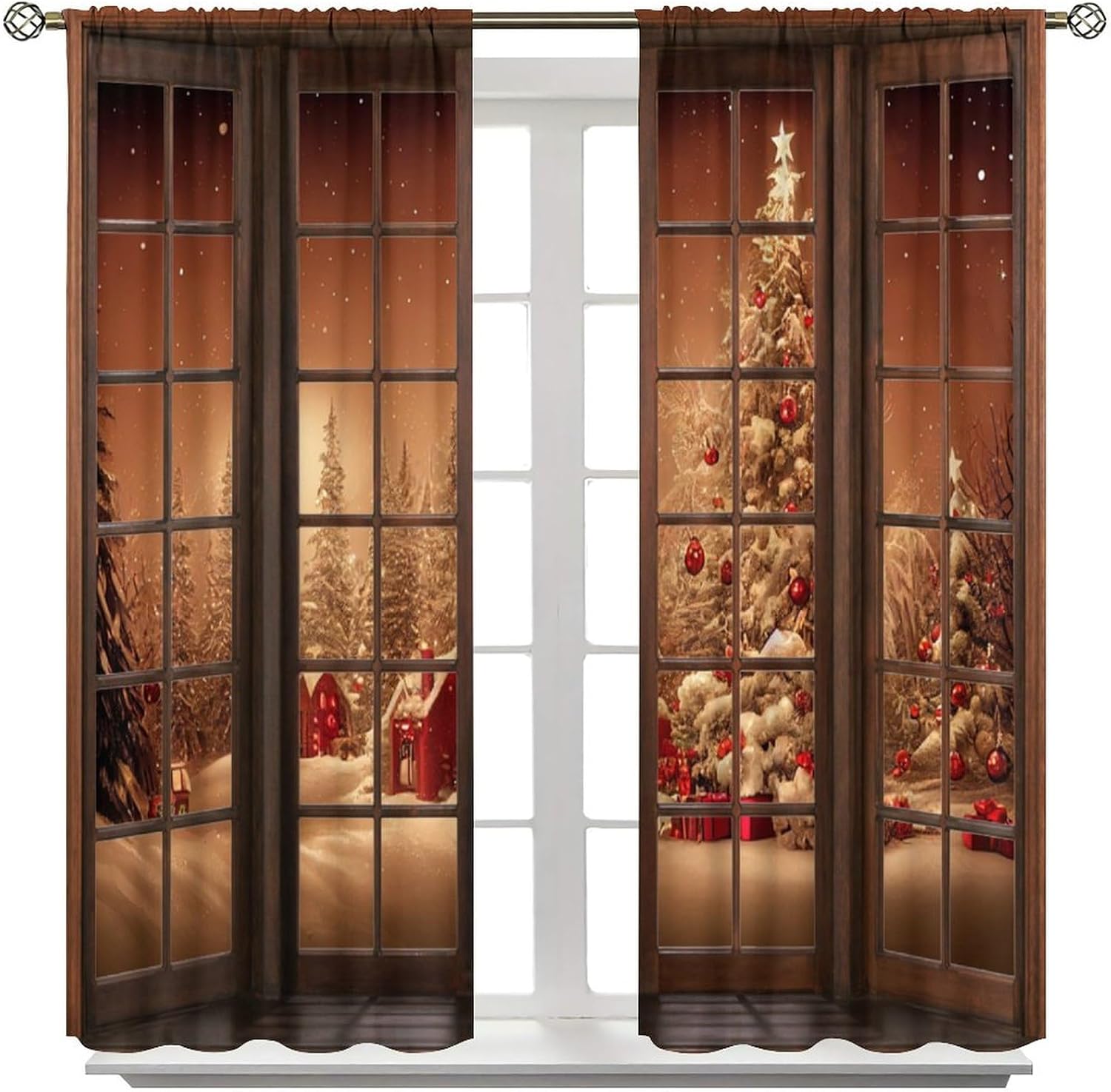 amazon-shelifestyle-christmas-tree-snowy-curtains-for-bedroom