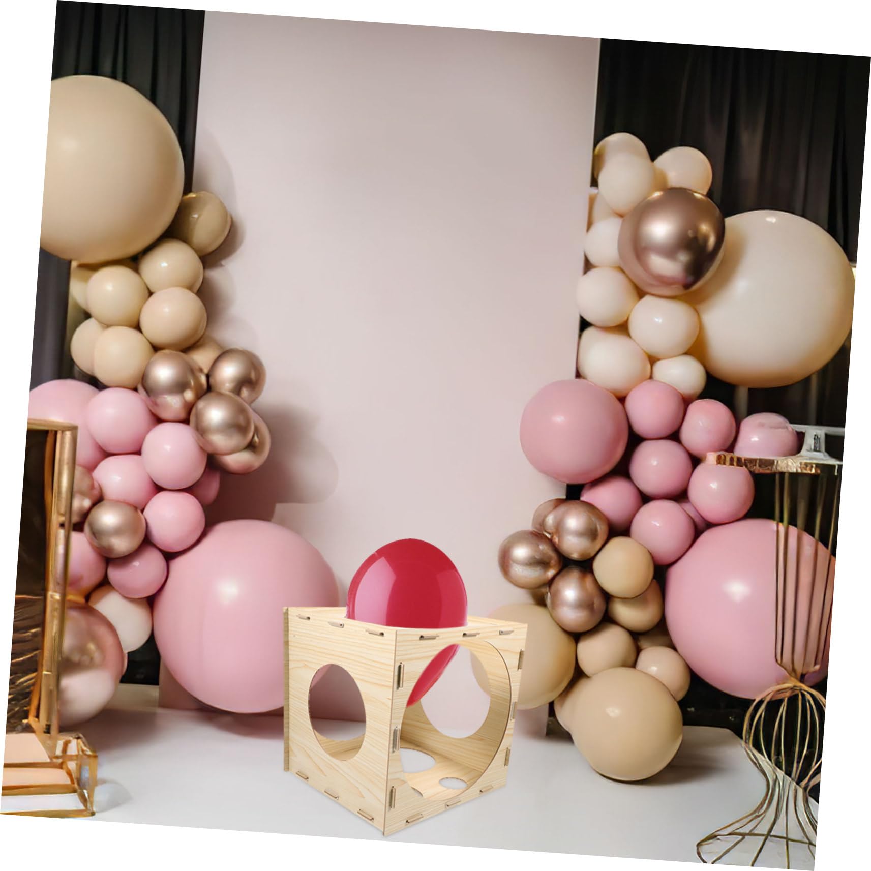 Halloween Geschenkideen Holz Ballon Größenwürfel Messwerkzeug 9 Löcher