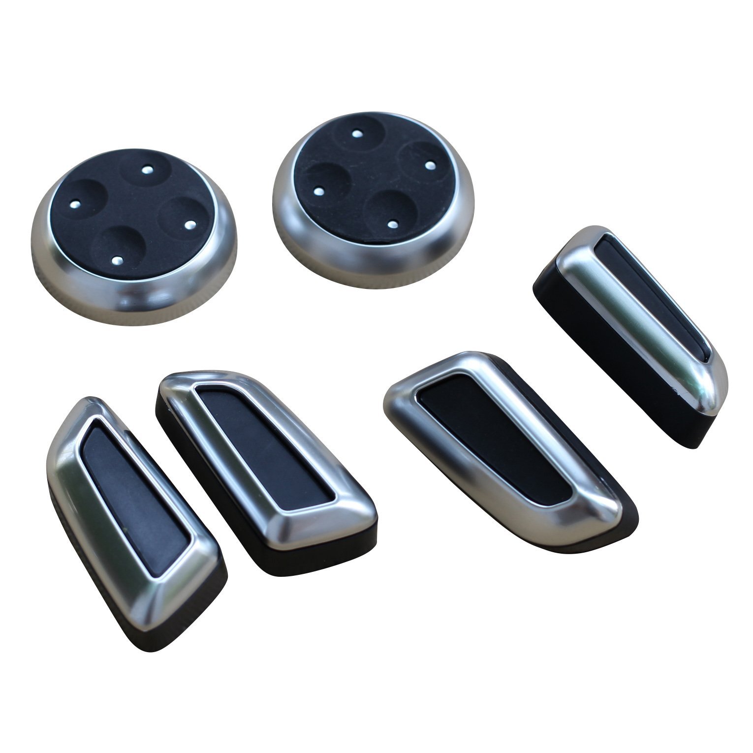 Matte Chrome Seat Adjust Switch for Audi A4(B8) Q5 A6 A3 A5