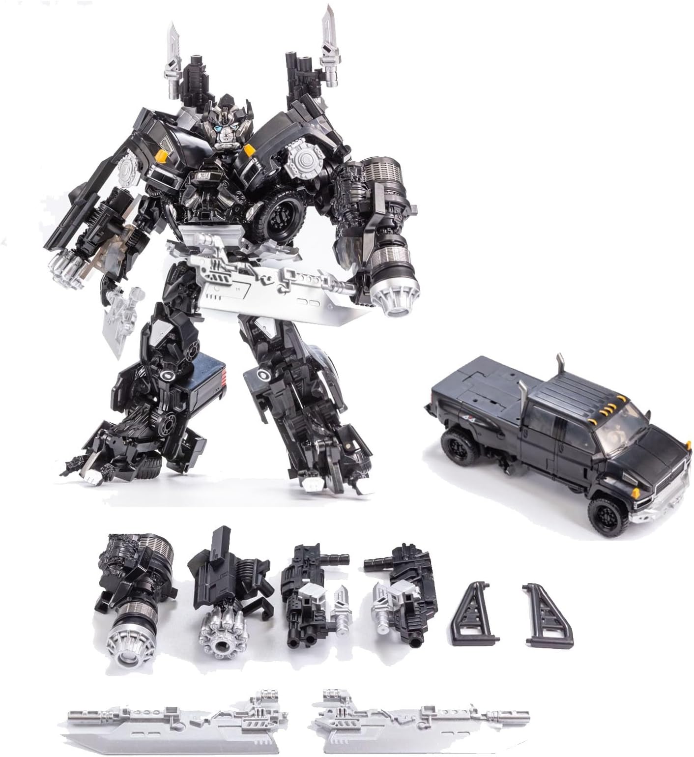 TANGMUER 17cm Trailbreaker TW-1026 Transformer Ironhide Action Figure Trucks Model Toy Car Decorations Ornaments KO Version KO Version