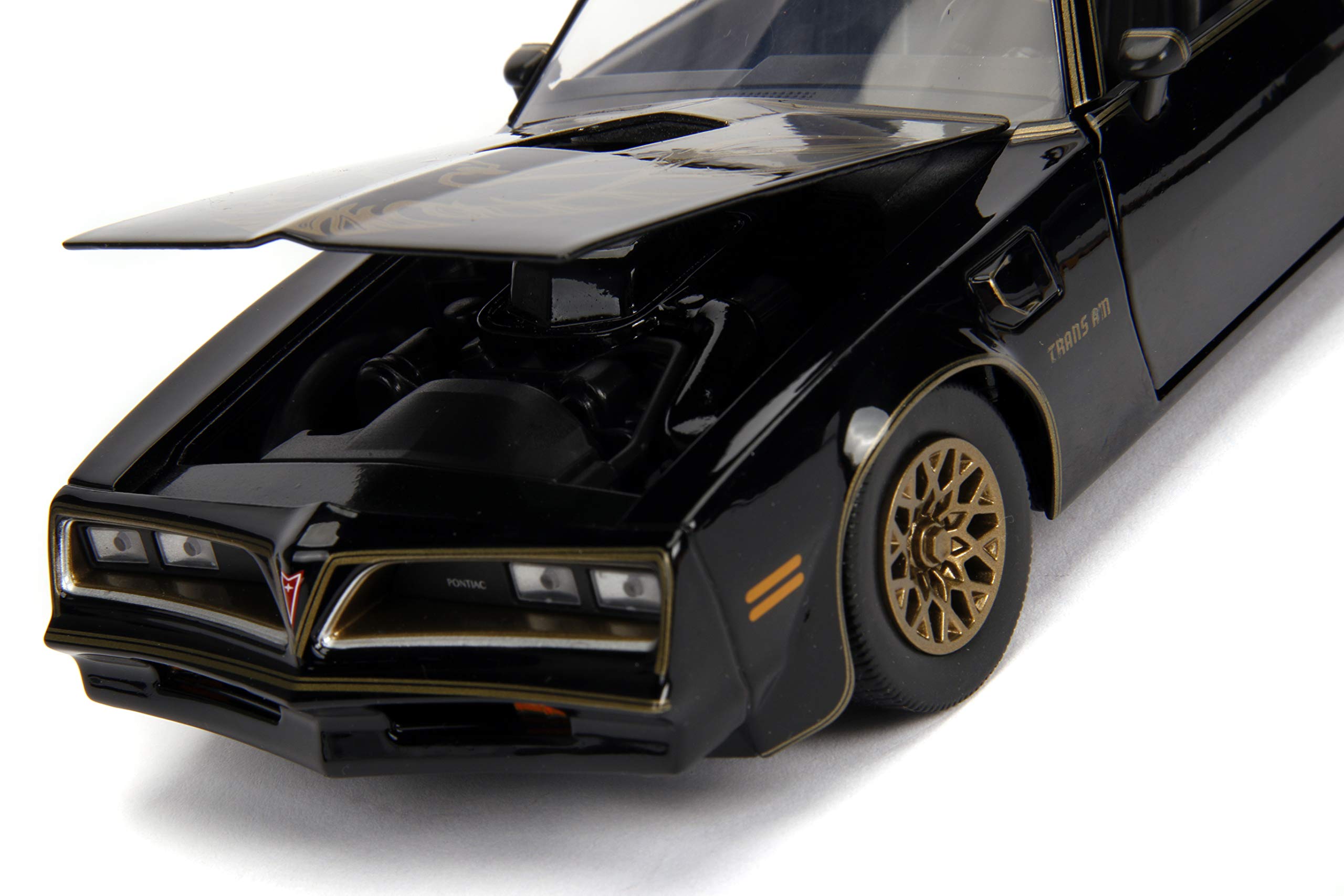 JADA TOYS - Pontiac Miniaturowy samochód, 30998, czarny