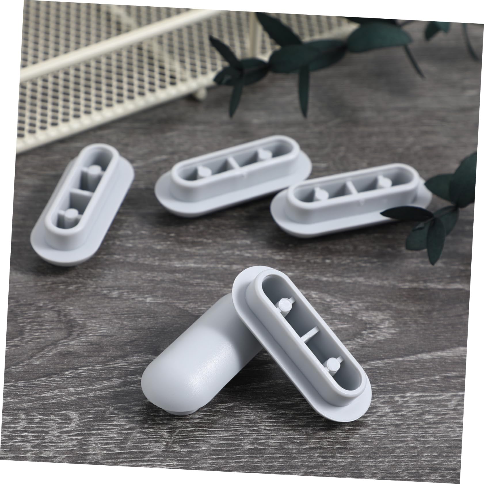 Mipcase 2sets Toilet Seat Gaskets Round Toilet Seats Cushioned Pads Noise Reducing Anti-slip 10pcs*2