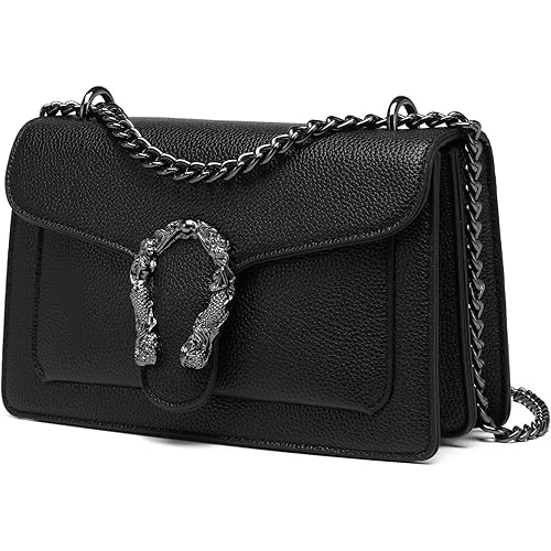 Travistar Crossbody Bags for Women Small Handbags PU Leather Shoulder Bag Purse Evening Bag Quilted Satchels with Chain Strap