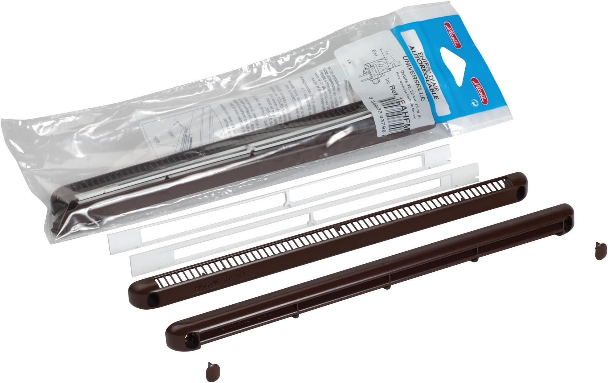 Nicoll 1EAHFM Inlet Air Window Lock Brown