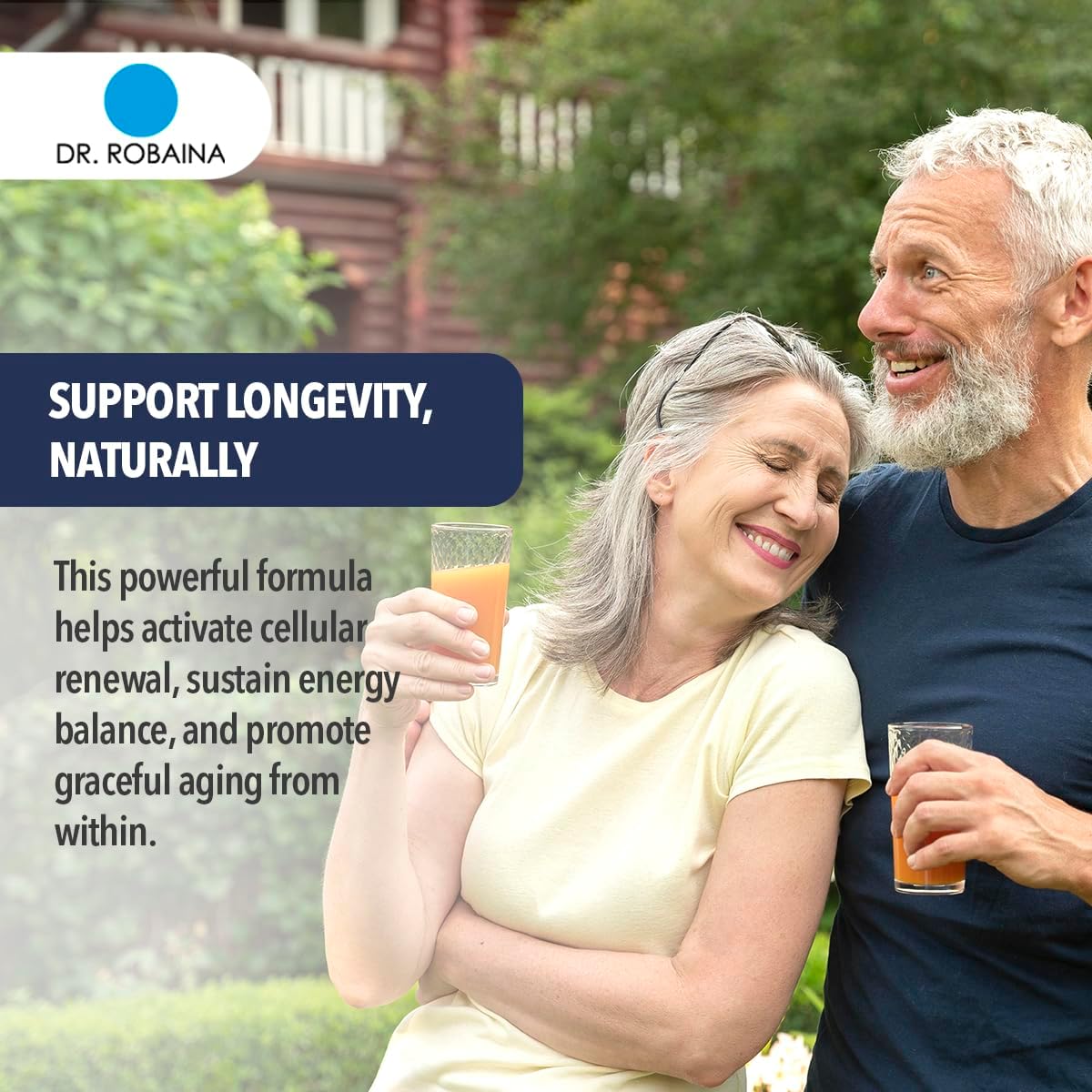 Dr. Robaina Liposomal NAD⁺ Liquid Drops – Doctor-Formulated with Trans-Resveratrol, Quercetin, CoQ10, Vitamin B3 & TMG – 400 mg NAD⁺ per 4 mL Serving – Berry Flavor, Amber Glass Dropper, 4 fl oz - Image 3