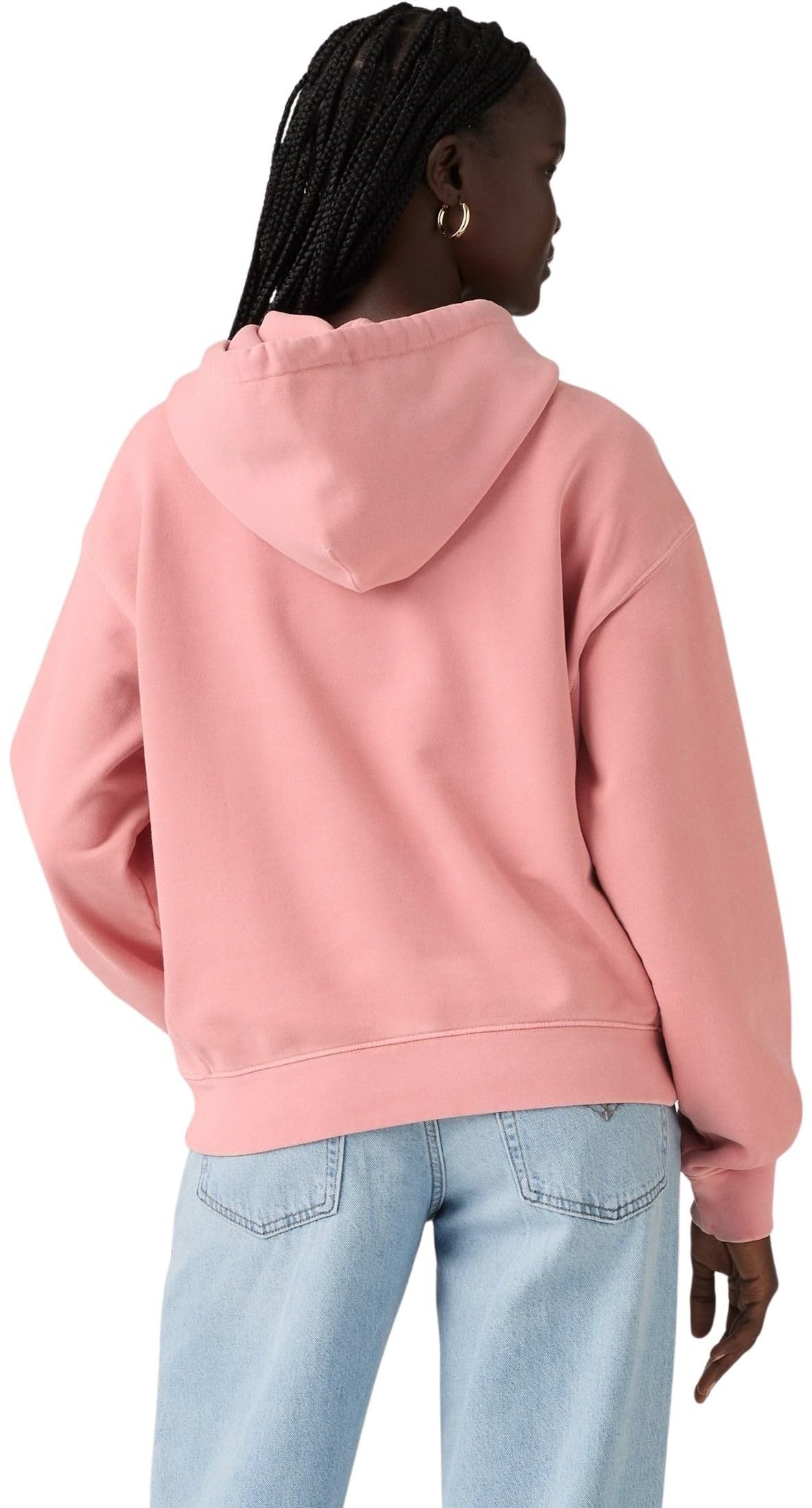 Levi's Mujer Sudadera Graphic Heritage de algodón con Bolsillo de Canguro