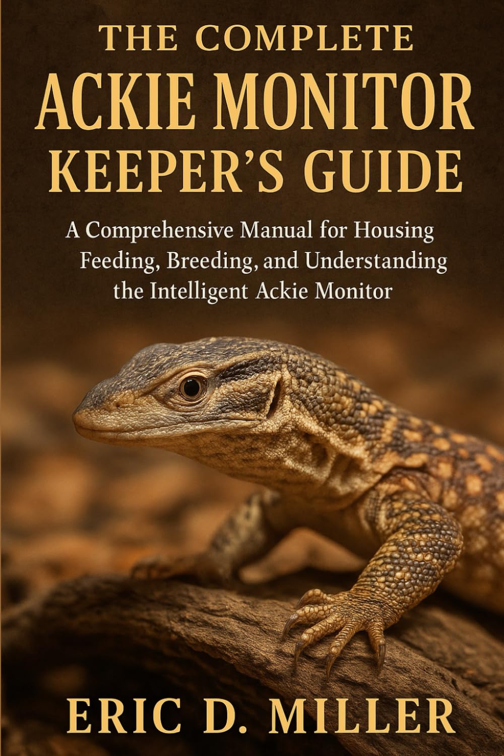 The Complete Ankled Monitor Keeper’s Guide: A Comprehensive Manual for Housing, Feeding, Breeding, and Understanding the Intelligent Ackie Monitor