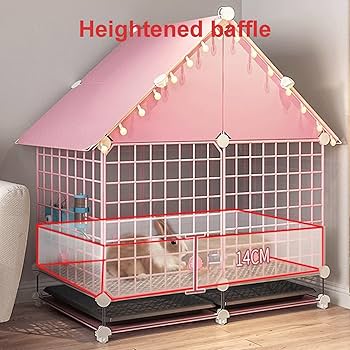 Amazon.co.jp: ウサギ ケージ かわいい 小動物 ケージ 鉄製