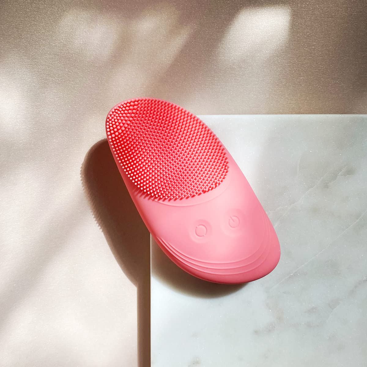 Brosse nettoyante visage NUSU 2.0 - Aide à nettoyer la peau et à atténuer les signes de fatigue - Nettoyage, massage anti-fatigue et thermothérapie - En silicone ultra hygiénique - USU Cosmetics