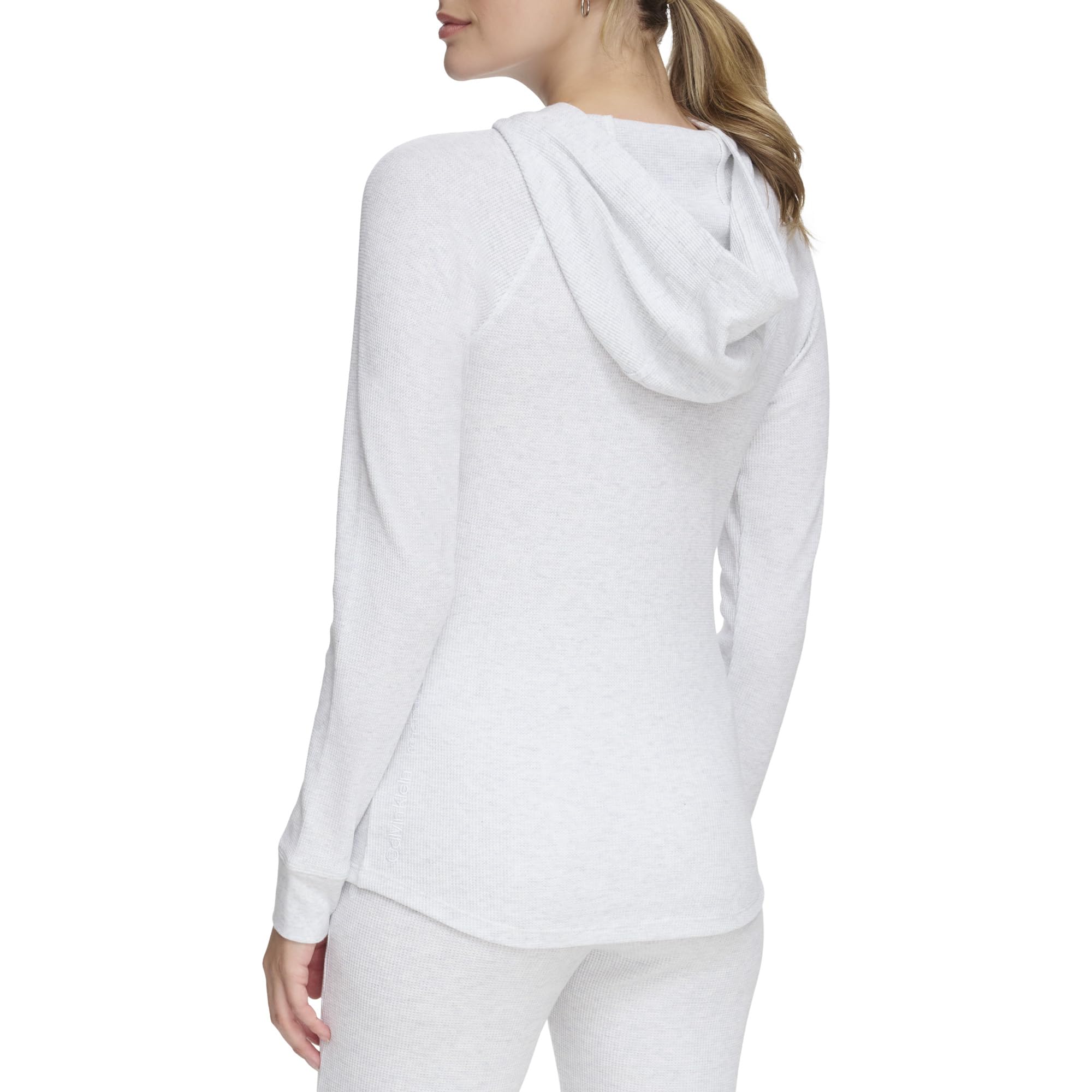 Calvin Klein Pull On Long Sleeve Kanga Pocket Sweatshirt Sudadera con Capucha Mujer