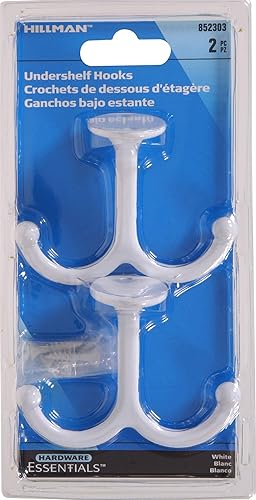 Miniatura 6 de Hardware Essentials 852305 - Gancho de latón chapado en latón, paquete de 2