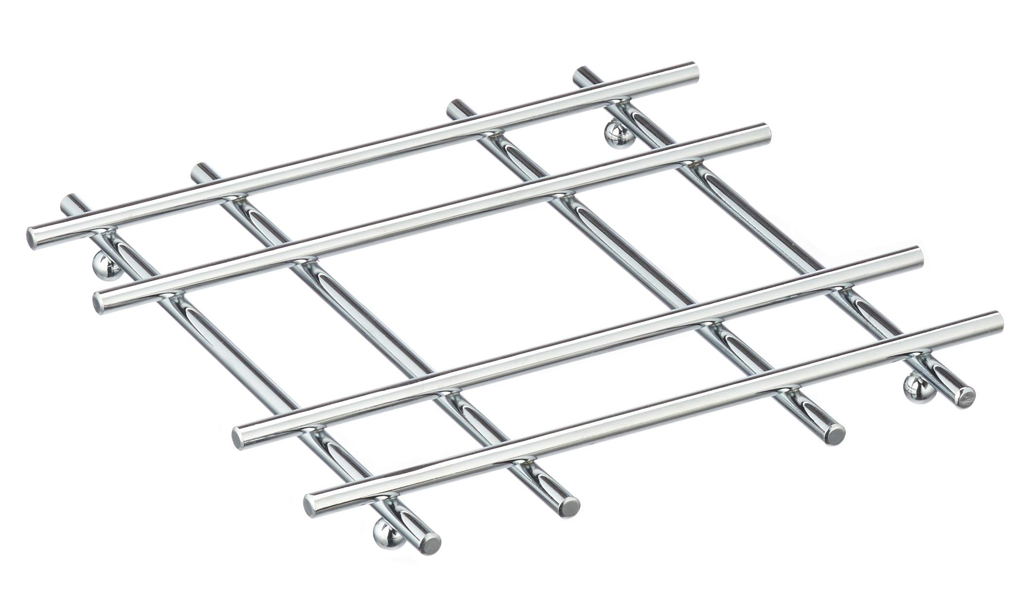 Metal Square Trivet, 8.26"