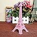 Chinshwehaw Eiffel Tower Statue Decor 7 Inch Alloy Metal Collectible Figurine Replica Souvenir Room French Eiffel Tower Party Decoration Table Stand Holder Gift for Cake Topper
