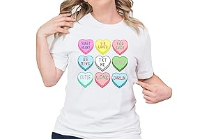 Valentine Candy Hearts T-Shirt - Love is Sweet