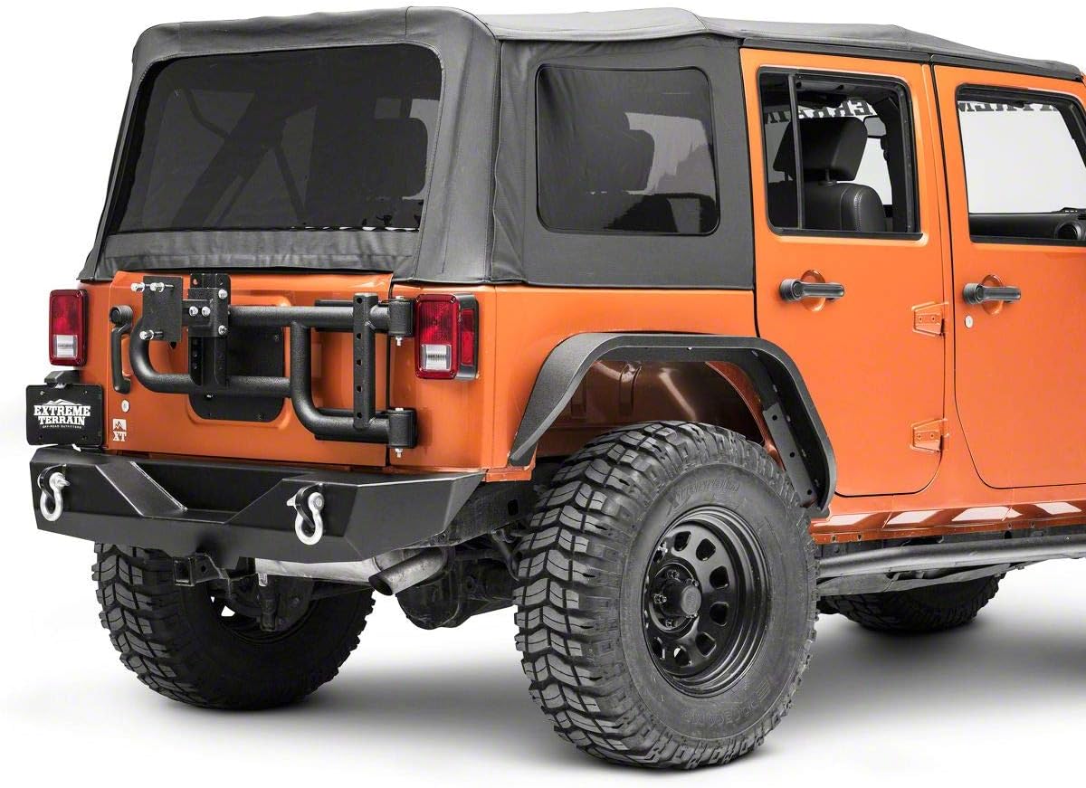 Lіmіtеd Dіѕсоunt Redrock 4x4 HD Tire Carrier Compatible with OEM Tail Gate Compatible with 07-18 Jeep Wrangler JK