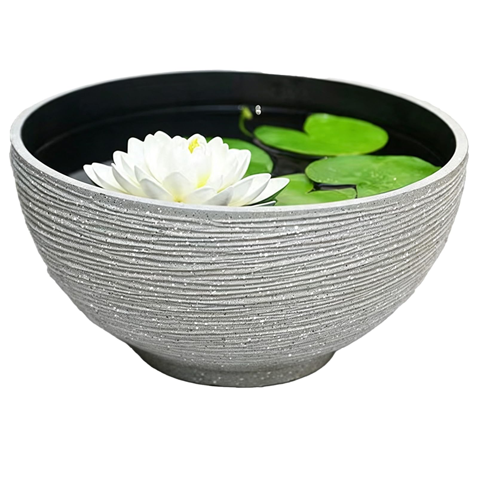 Amazon.co.jp: 【Hongjiwa】樹脂製睡蓮鉢 軽量割れにくいメダカ金魚