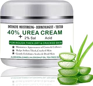 Urea 40% Foot Cream For Cracked Heels And Dry Skin,Cracked Heel Repair Foot Cream For Very Dry Feet,Remove Calluses&Rough Skin and Hydration Heels, Hands&Foot (green)
