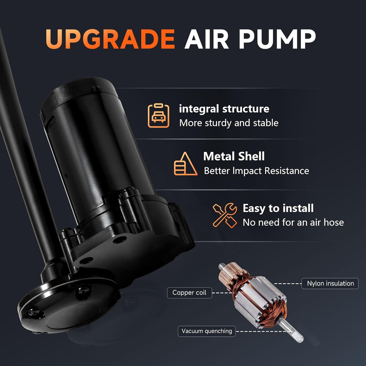 Air Horn for Truck 12V Car Horns 150db Loud Truck Train Horns Kit with Air Compressor Trumpet car horn for Vehicles Pickup SUV Boat