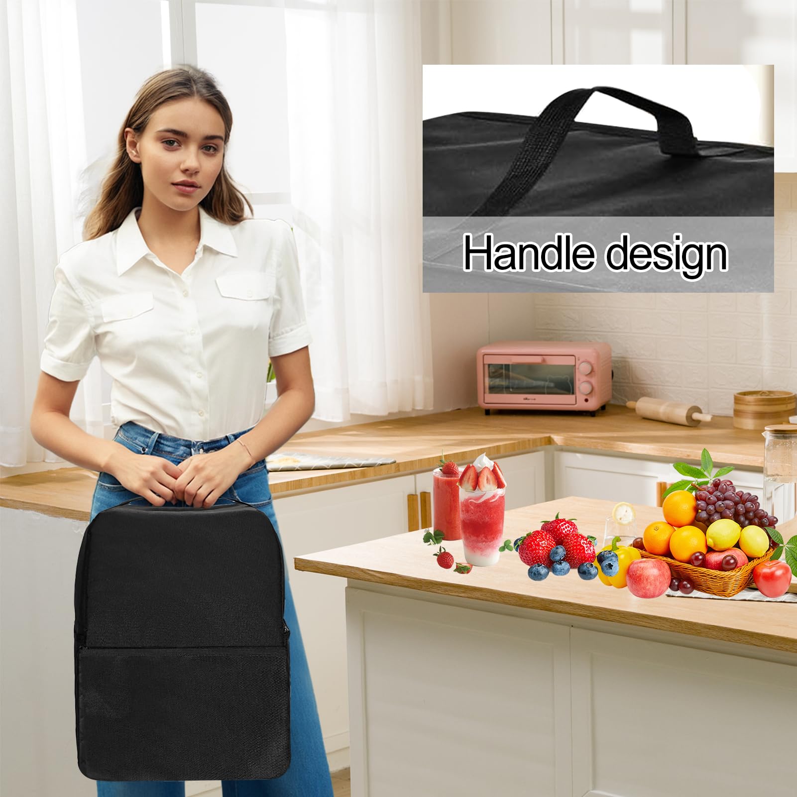 Slush Maschine Tasche für Ninja SLUSHi Maschine FS301EU, 48 x 20 x 43 CM | Tragetasche für Ninja Slush Maschine Staubschutz Leichte Faltbar Bag Aufbewahrungstasche für Ninja Slush Zubehör