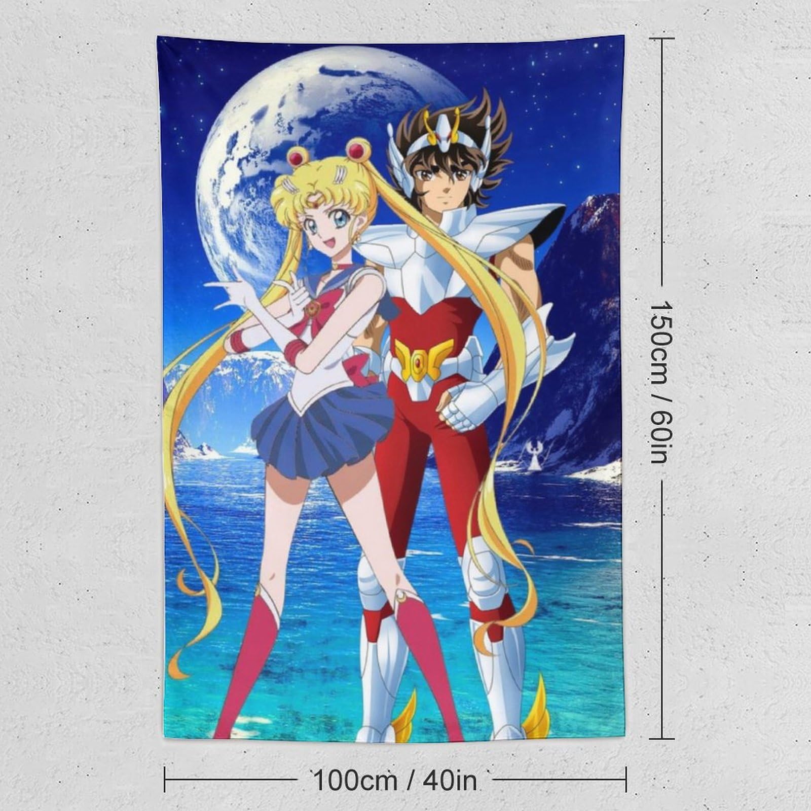 聖闘士星矢 セイントセイヤ 布団 毛布 レア 巨大 デッドストック