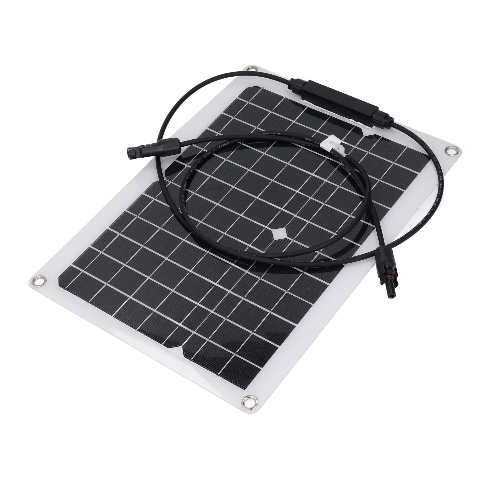 Generic Kit Flessibile per Pannello Solare Piccolo da 18 V Design Sicuro per Esigenze Elettriche in Fuori Rete Monocristallino 1 unità