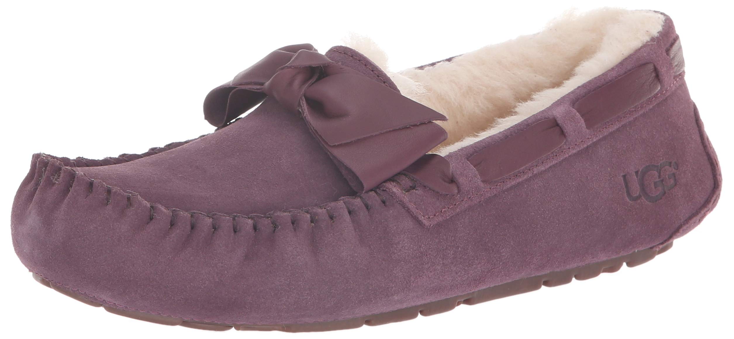 Ugg Womens W Dakota Leather Bow Slipper | Desertcart Cayman Islands