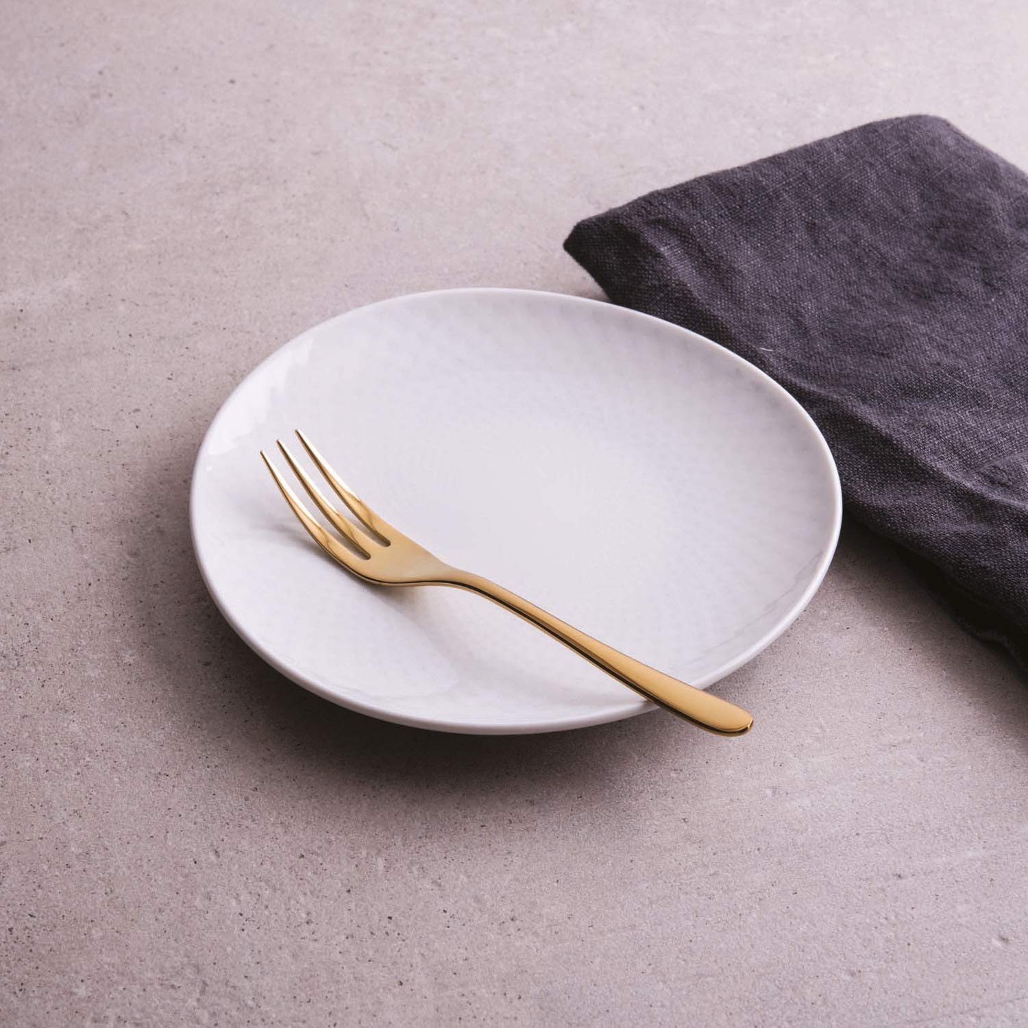 Sambonet Taste - Set 6 Forchette Dolce In Acciaio Inox Finitura Rame, Lavabili In Lavastoviglie - Foto 8