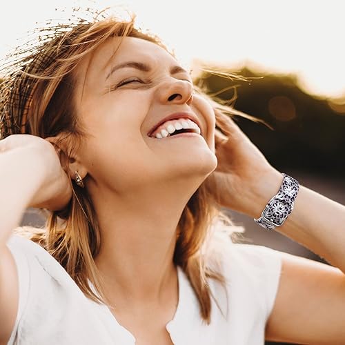 Miniatura 6 de Correa deportiva de silicona con estampado de leopardo y guepardo, compatible con Apple Watch Band de 38401.614 in 4244451.929 in, correa deportiva