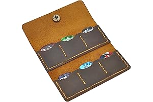 Exclusive Leather Guitar Pick Holder - The Perfect Gift for Guitarists