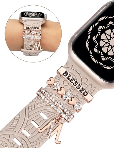 Miniatura 3 de Anillos decorativos compatibles con correas de Apple Watch de 1.654 pulgadas, 1.614 pulgadas, 1.575 pulgadas, 1.496 pulgadas, 1.732 pulgadas, 1.732