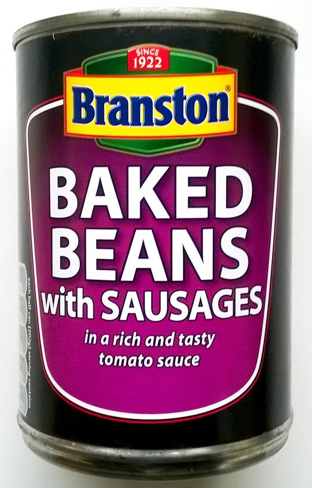 Branston Baked Beans With Sausages - 3 X 405Gm