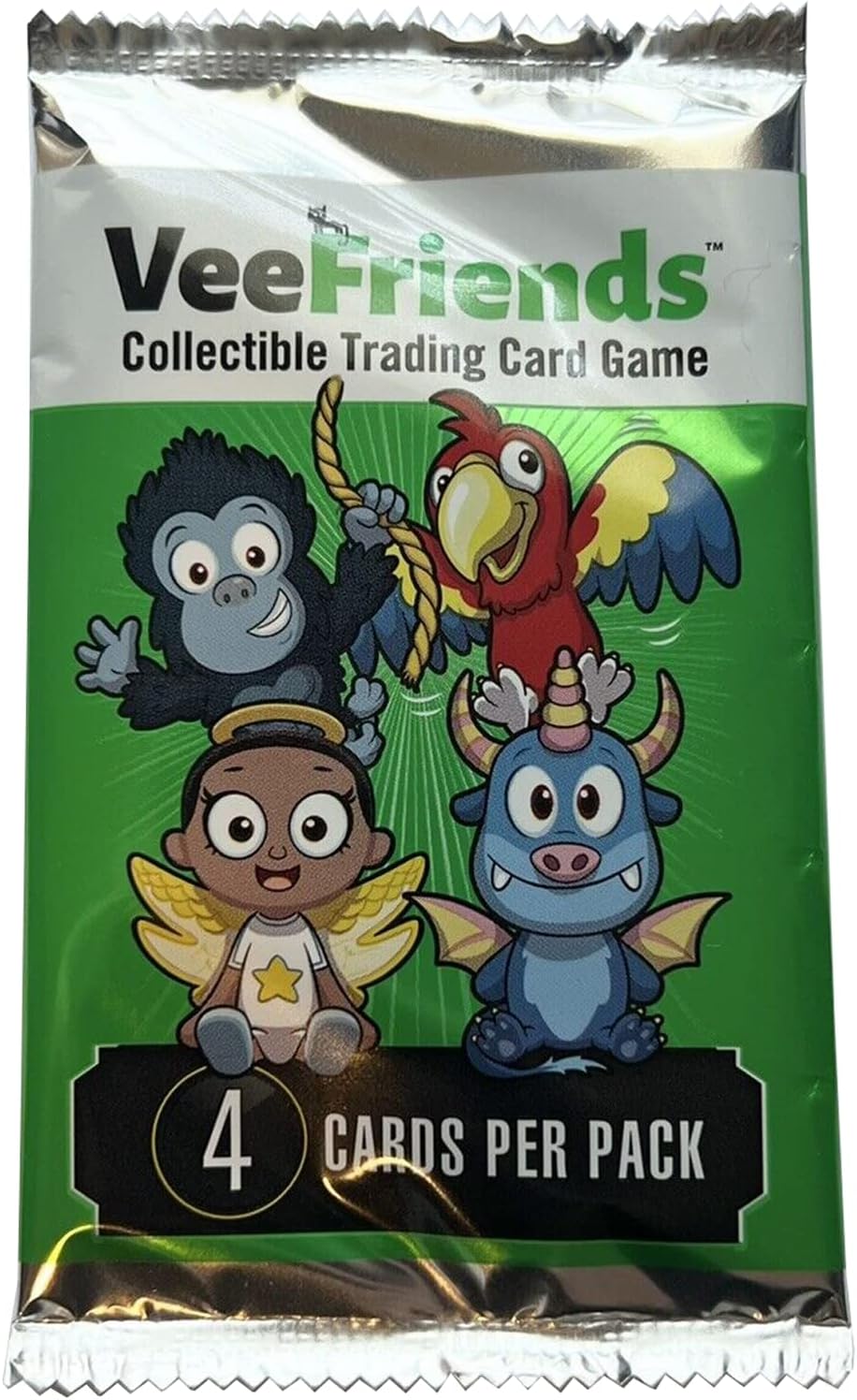 VeeFriends Compete & Collect Trading Cards - One Sealed Pack - by ZeroCool
