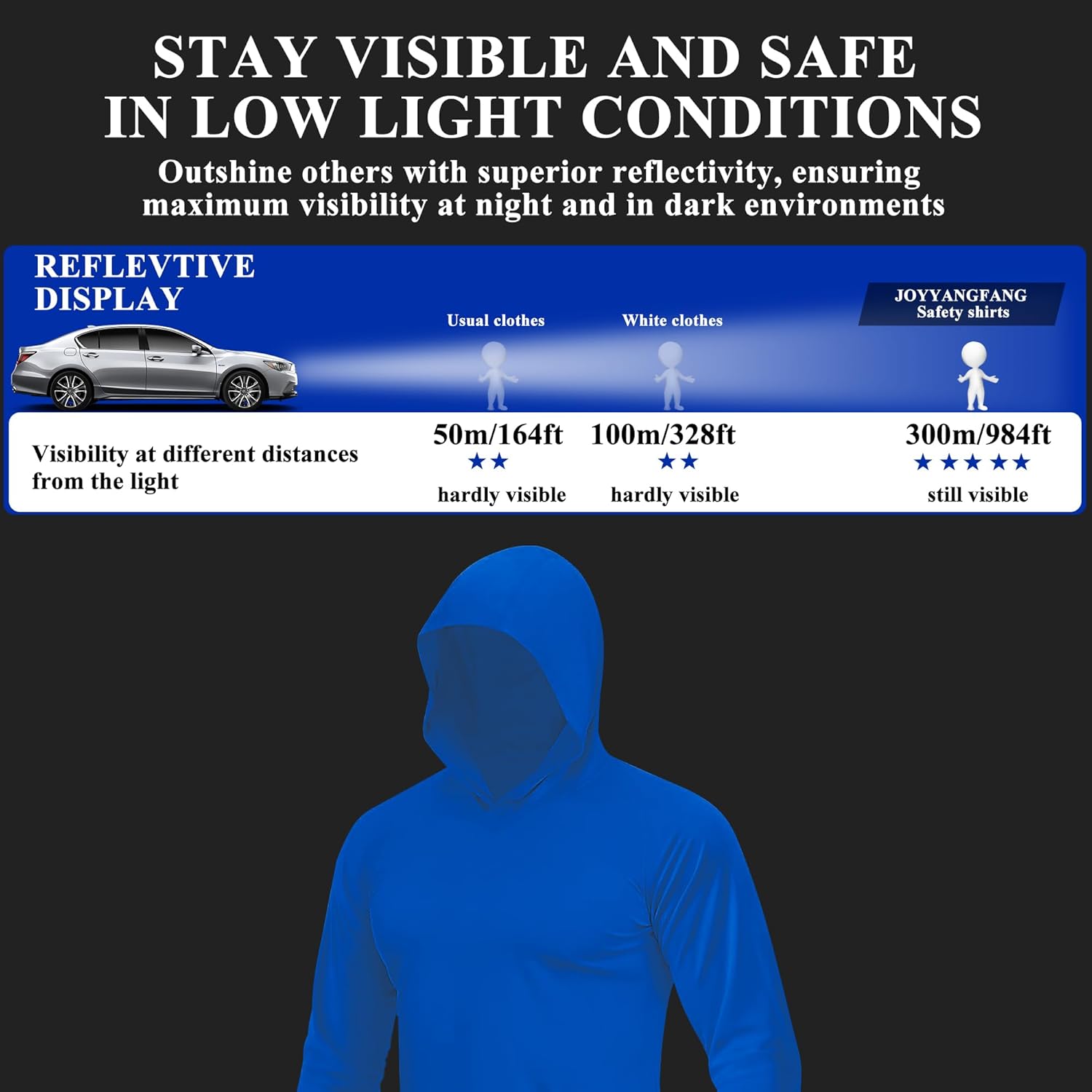 Hi Vis T Shirt Safety Hoodie Lime Long Sleeve High Visibility with Hood Camisas De Trabajo para Hombre Construccion Shirts - Image 6