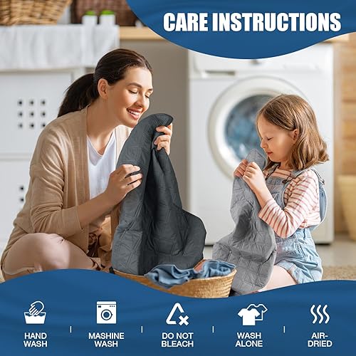 Miniatura 8 de TAOCOCO Fundas reclinables 100% impermeables, fundas de sofá reclinable con correas para las piernas, funda de sofá reclinable reversible para silla