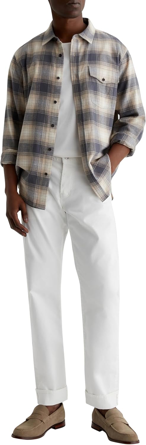 AG Adriano Goldschmied Mens Everett Slim Straight Selvage Jean